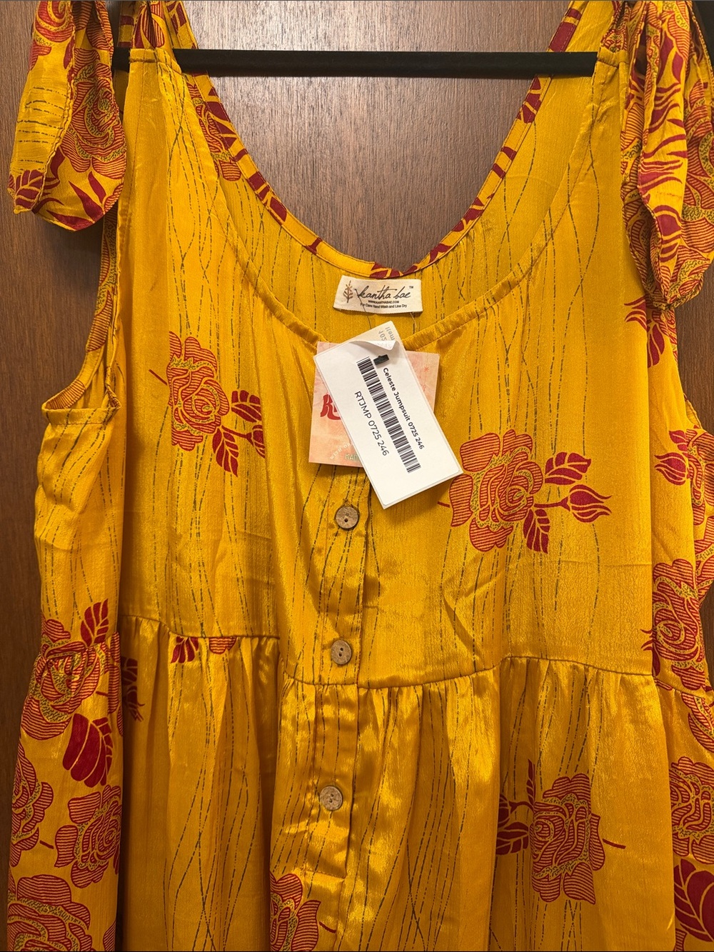 Kantha Bae Fleetwood Kimono & Celeste jumpsuit NWT - Picture 7 of 9